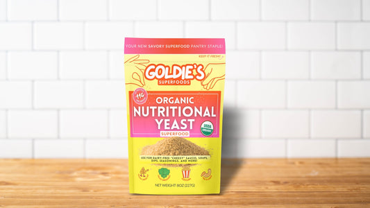 Goldie’s Superfoods Launches First High-Protein, USDA Organic Nutritional Yeast