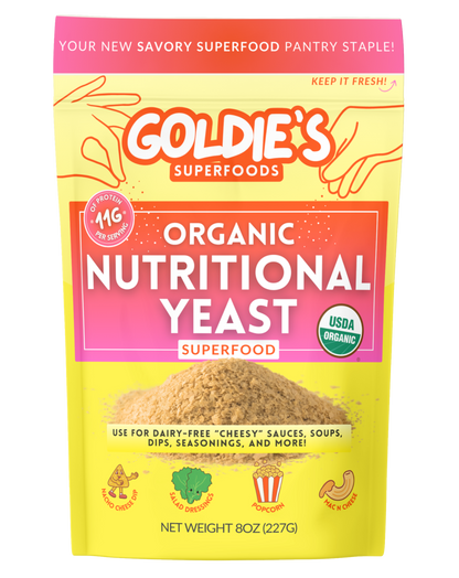 Organic Nutritional Yeast, organic nutritional yeast, organic nutritional yeast flakes, non-fortified nutritional yeast, nonfortified nutritional yeast, organic non-fortified nutritional yeast, organic nonfortified nutritional yeast, dairy-free cheese alternative, vegan superfood seasoning, plant-based pantry staple, nooch, organic nooch, vegan cheese flakes