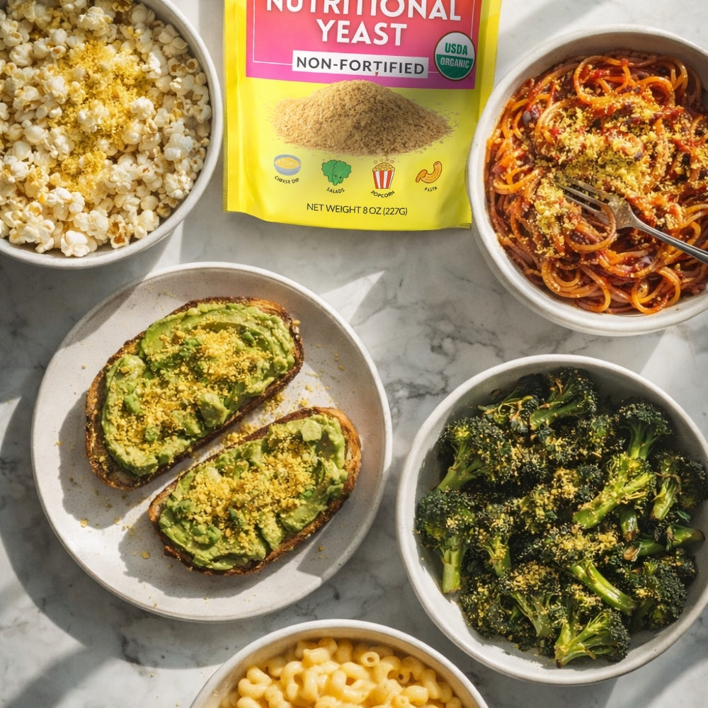 buy nutritional yeast

best nutritional yeast

organic nooch seasoning

non fortified nooch

nutritional yeast without synthetic vitamins

nutritional yeast dairy free cheese flavor

organic vegan cheese seasoning

nutritional yeast flakes for cooking